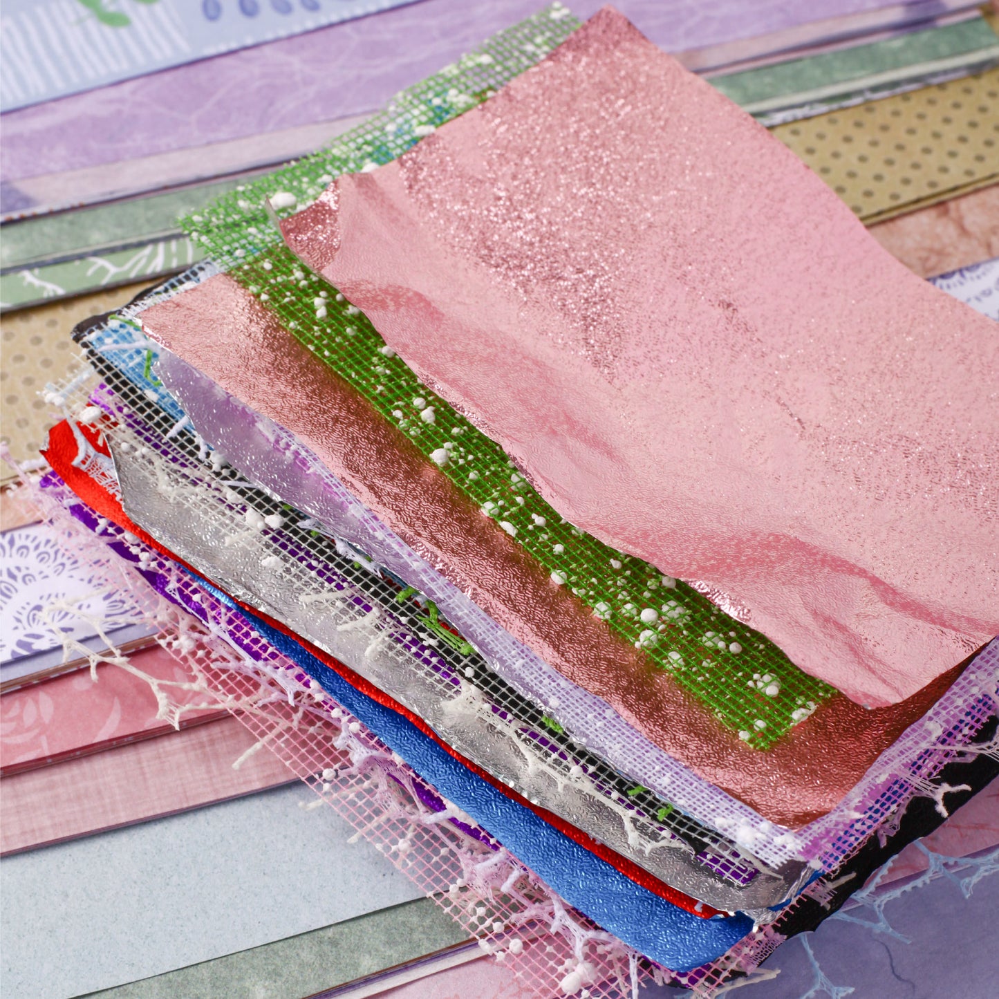 [2601-195] Evening Breeze Mixed Material Stickers