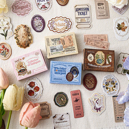 [2601-191] Vintage Collector Life Sticker Set