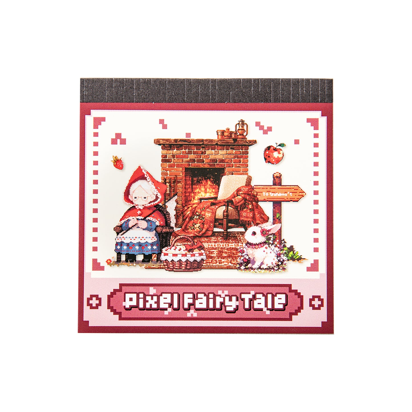 [2603-139] Pixel Fairy Tale PET Sticker Book 4 Styles