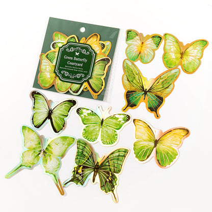 [2601-210] Foil Butterfly Journal Sticker Set