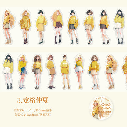 [2601-193] Gentle Girls PET Character Tape