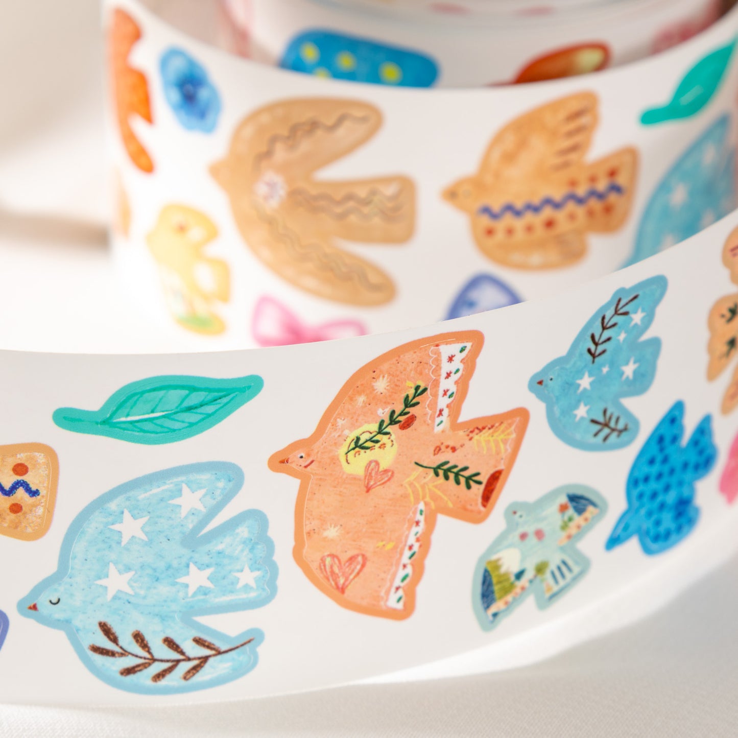 [2601-235] Everyday Objects Series Synthetic Paper Washi Tape Journal Stickers 4 Styles