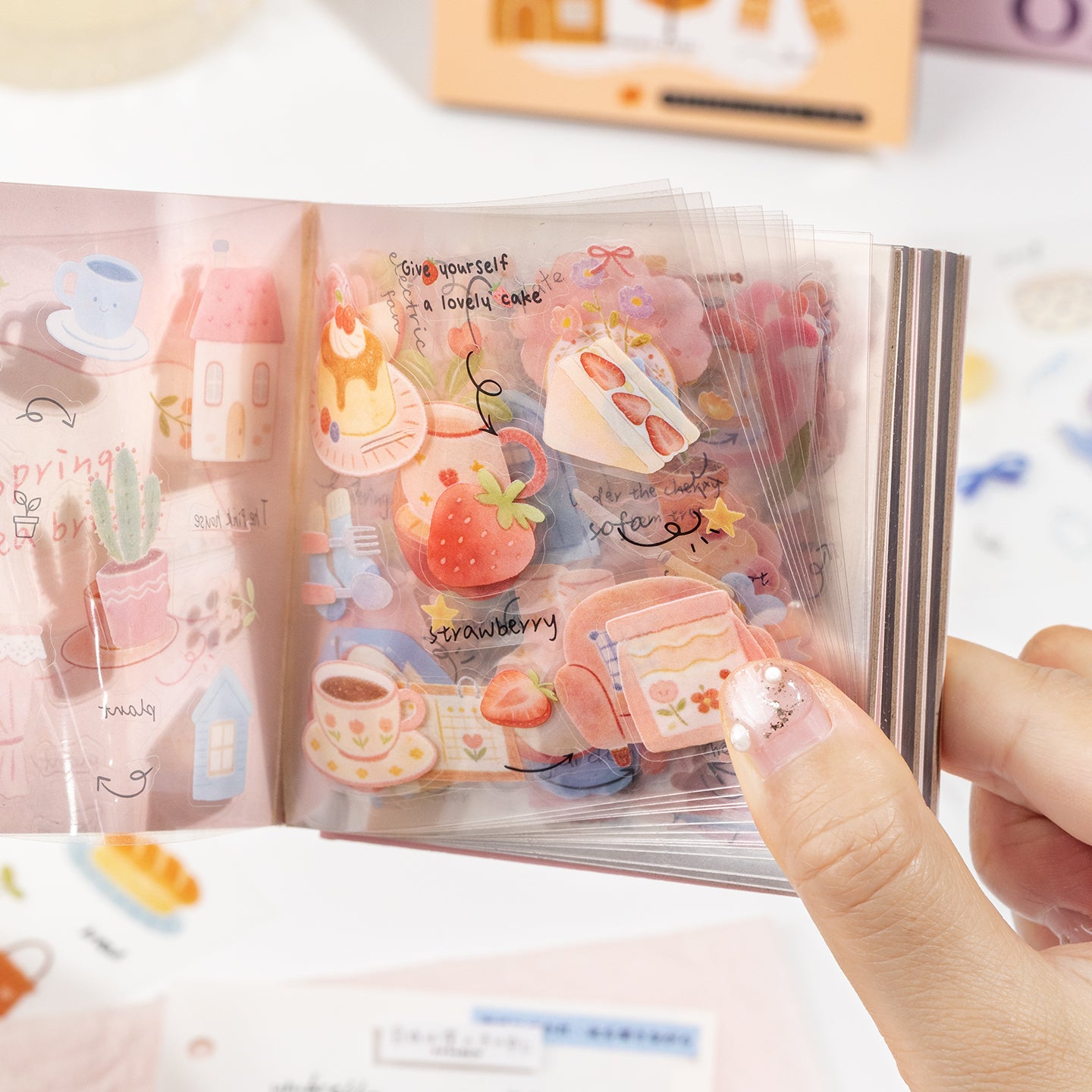 [2603-144] Seasonal Signal PET Journal Stickers 4 Styles