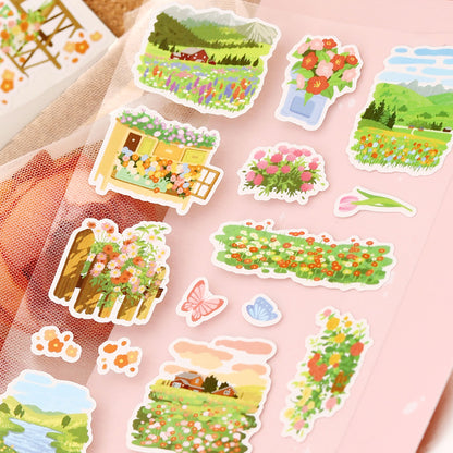 [2601-167] Only Flowers Know – Garden Stickers (4 Designs)