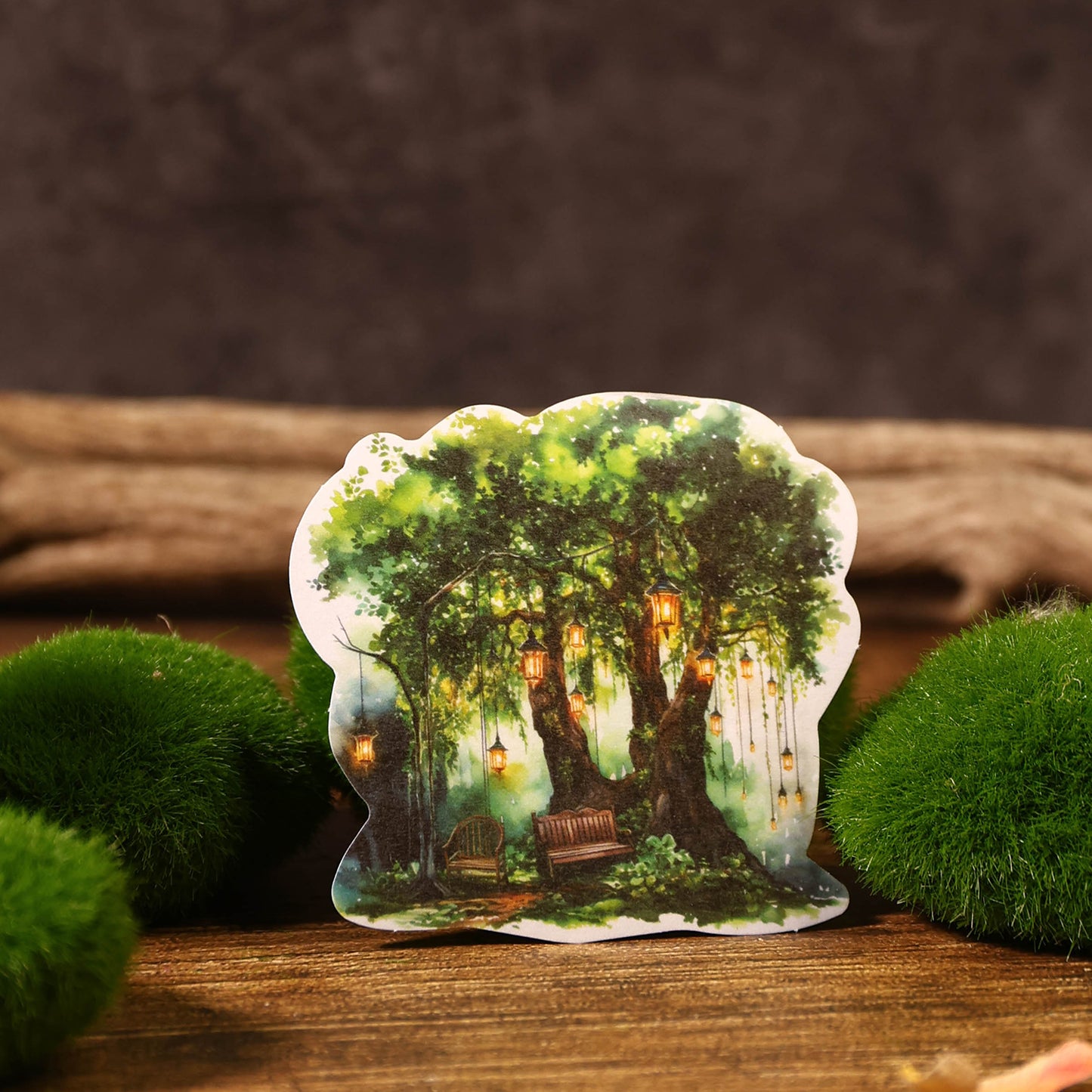 [2601-169] Forest Reverie – Vintage Woodland Stickers (4 Designs)