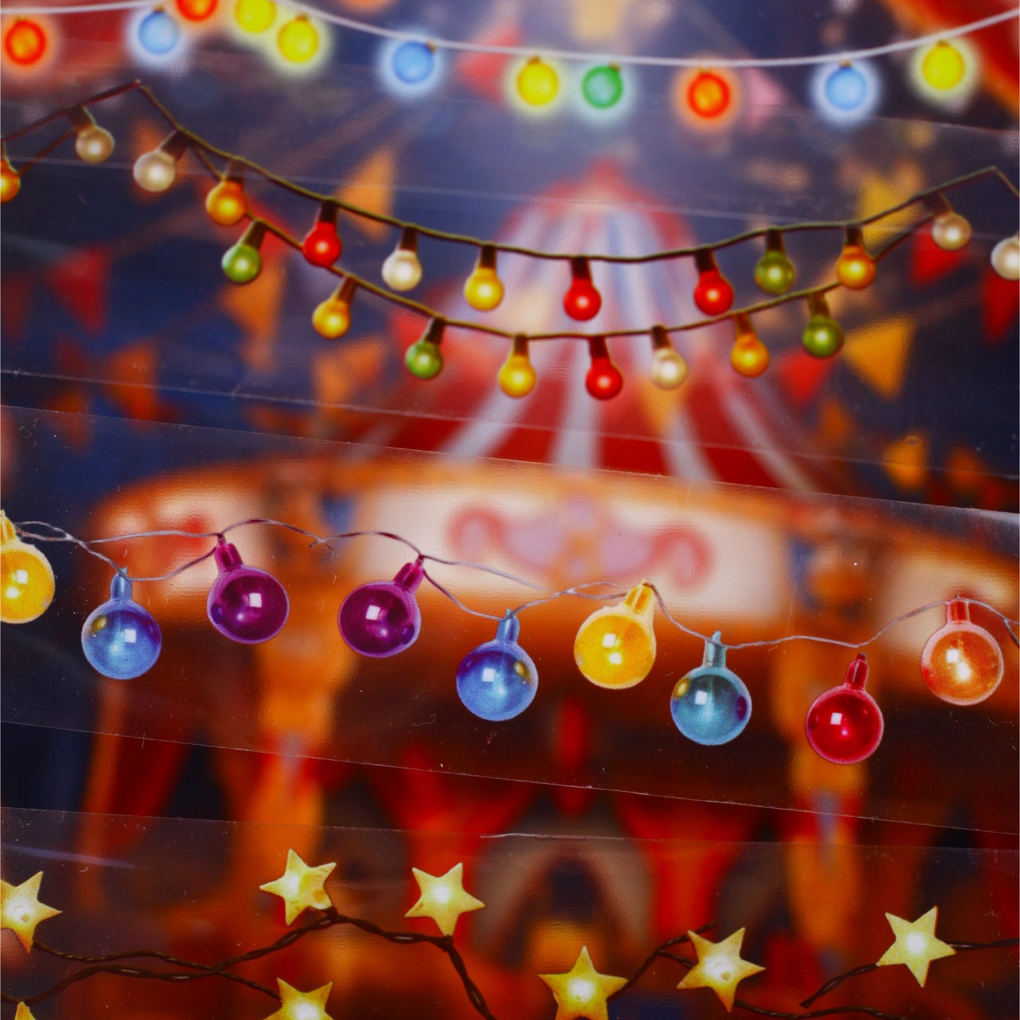[2603-096] Fairy Light Party Decorative Tape 6 Styles