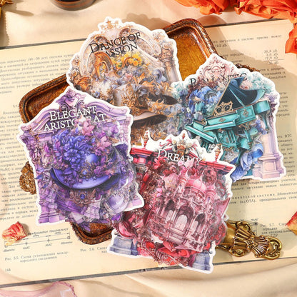 [2603-074] Baroque Forest Stickers 4 Styles