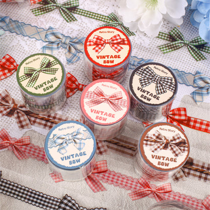 [2603-054] Vintage Bow Washi Tape 6 Styles