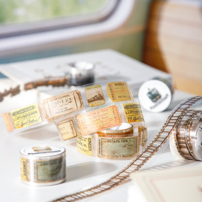 [2603-021] Train Travel Scene Tape 4 Styles