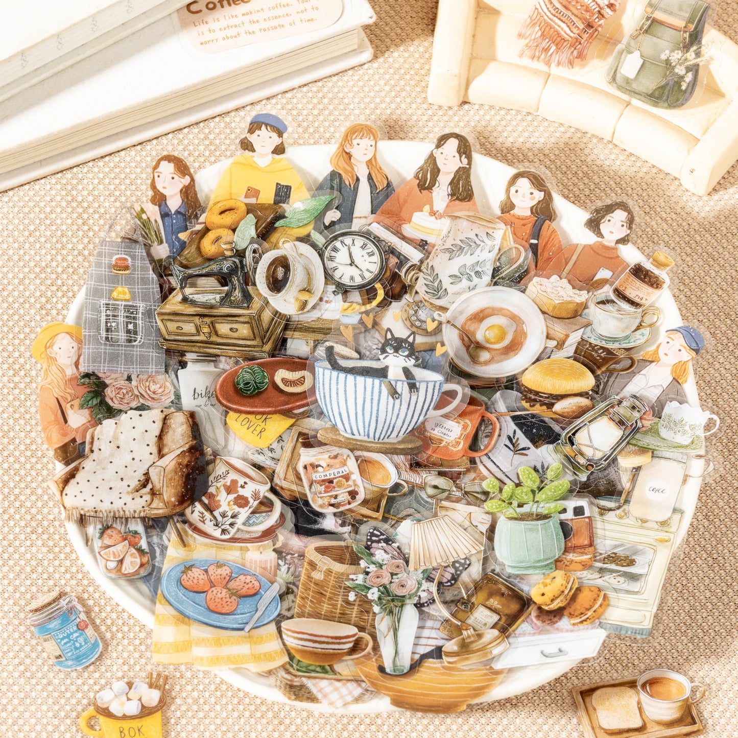 [2603-037] Original Sweet Diary Large Sticker Pack