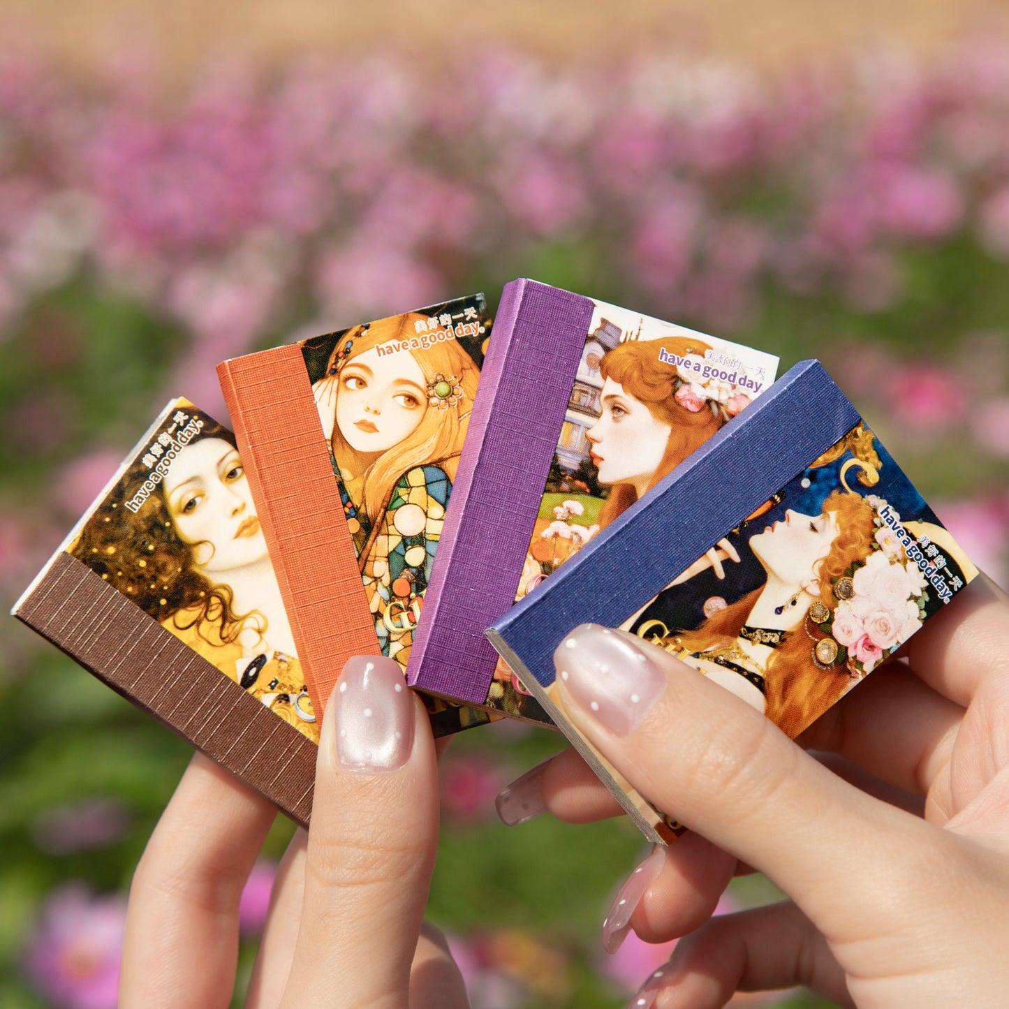 [2602-020] Gilded Flower Goddess Sticker Book 4 Styles