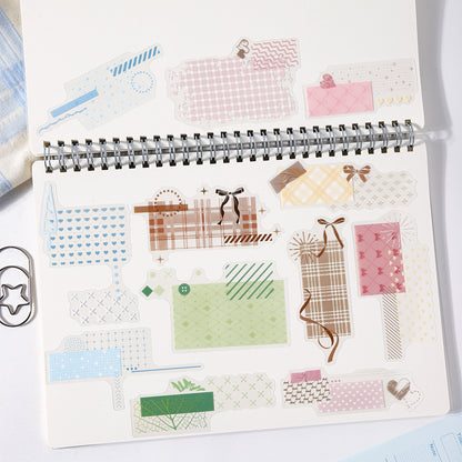 [2603-119] Minimal Girl PET Sticker Pack 6 Styles