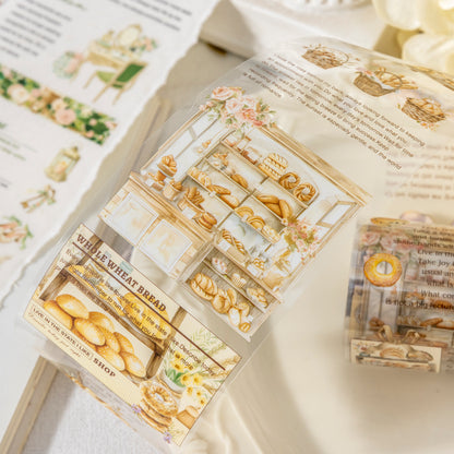 [2601-141] French Countryside PET Washi Tape – Romantic Garden Collage Series (6 Designs)