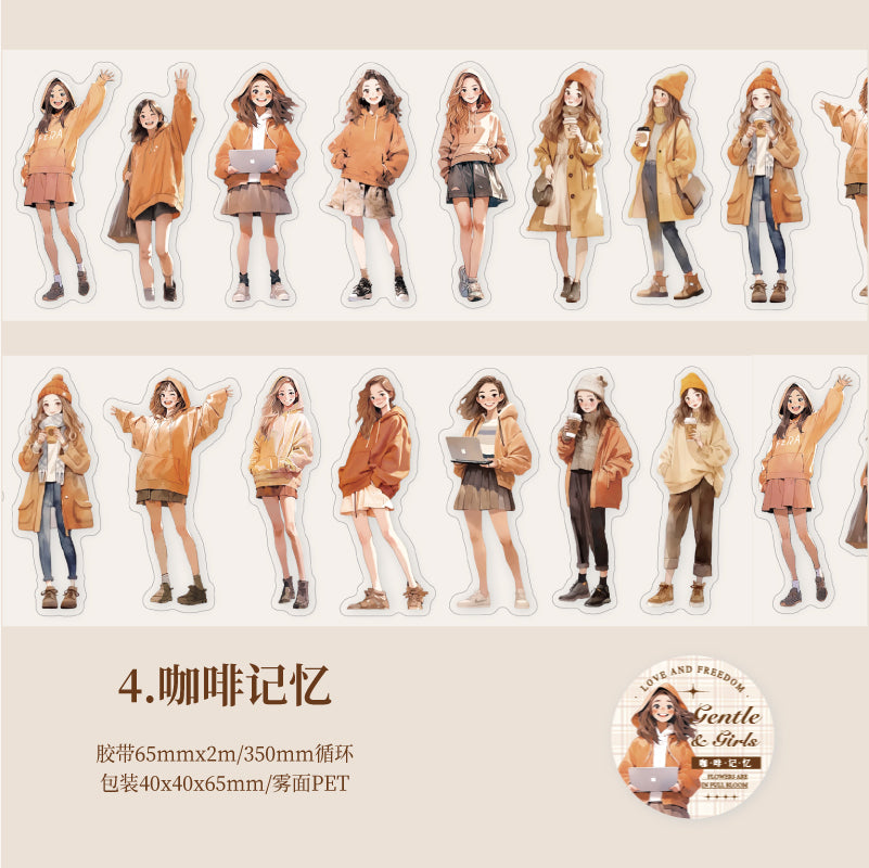 [2601-193] Gentle Girls PET Character Tape