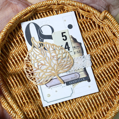 [2601-172] Poem of the Wild – Vintage Botanical Lace Paper Set (4 Designs)