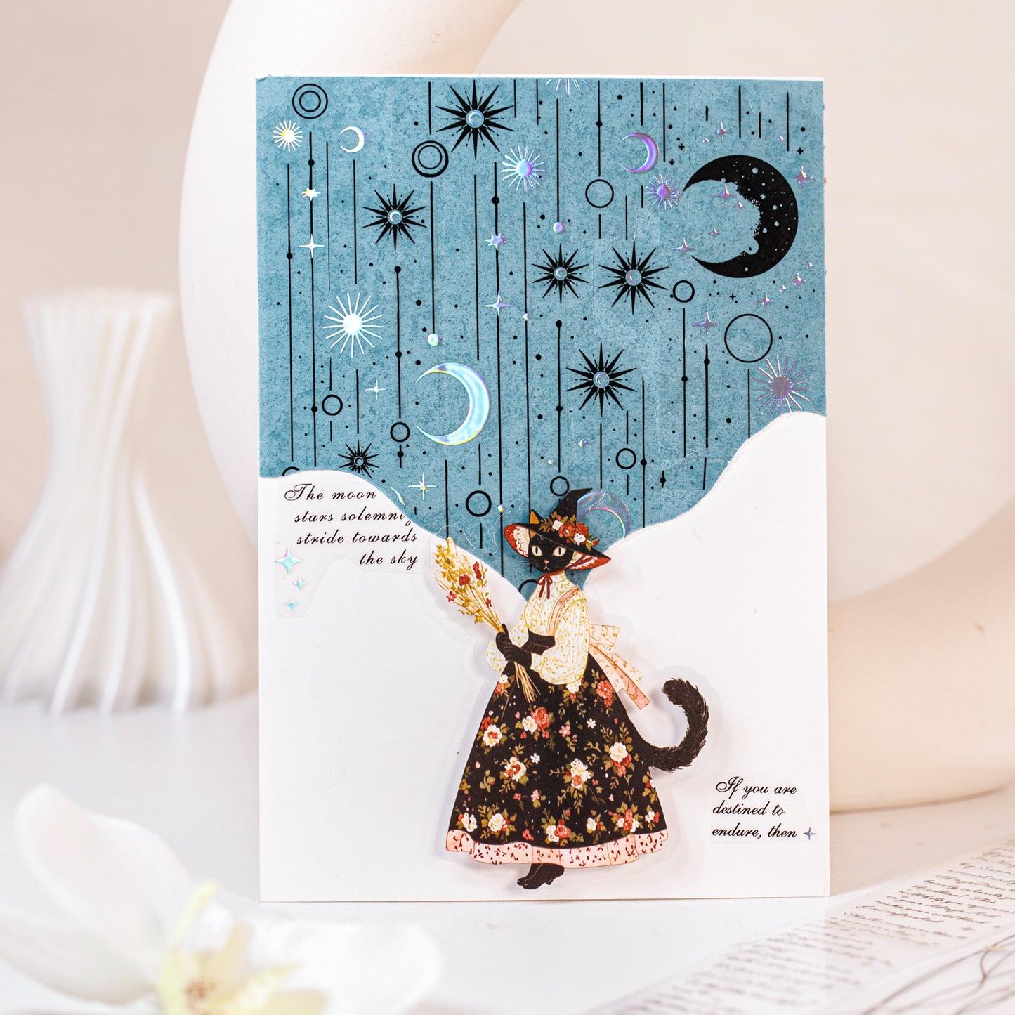 [2601-161] Starry Poet – Cosmic PET Tape Set (6 Designs)