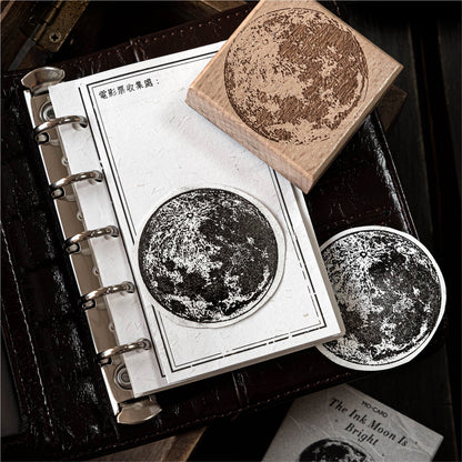 [2601-199] Moc Card Silent Mystery Wooden Stamps