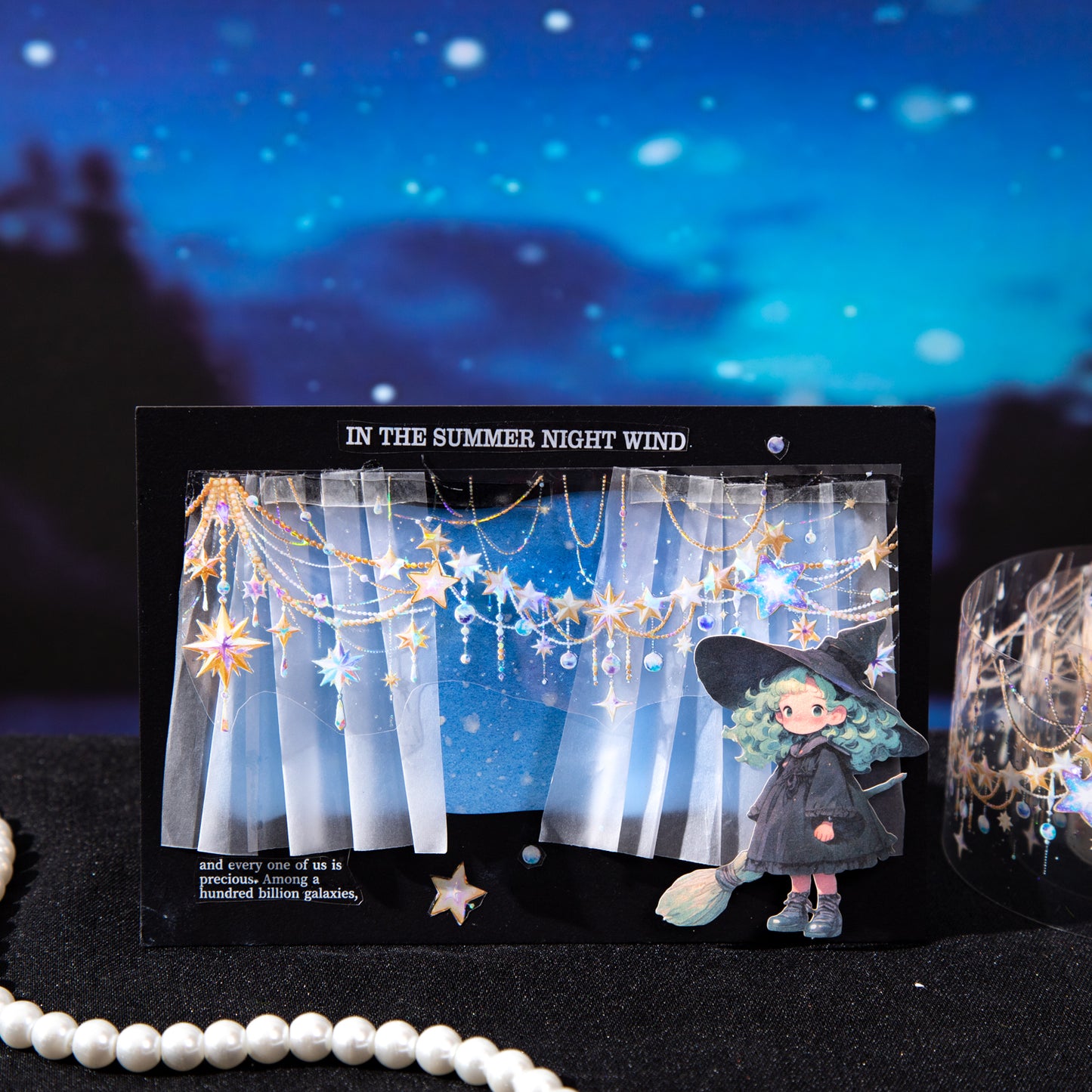 [2602-010] Celestial Star PET Tape 6 Styles