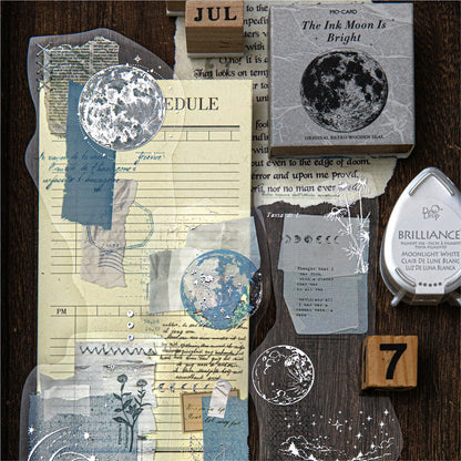 [2602-029] Moon PET Decorative Stickers