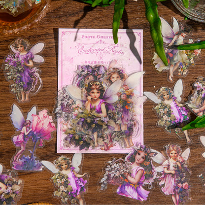 [2603-126] Fantasy Fairy Journal Sticker Pack 4 Styles