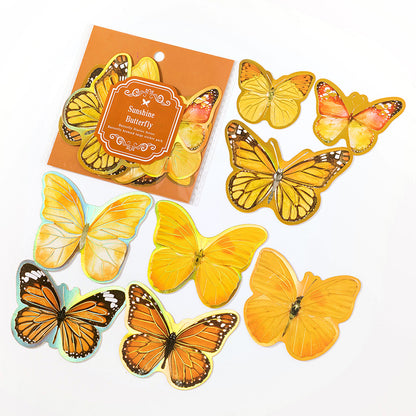 [2601-210] Foil Butterfly Journal Sticker Set