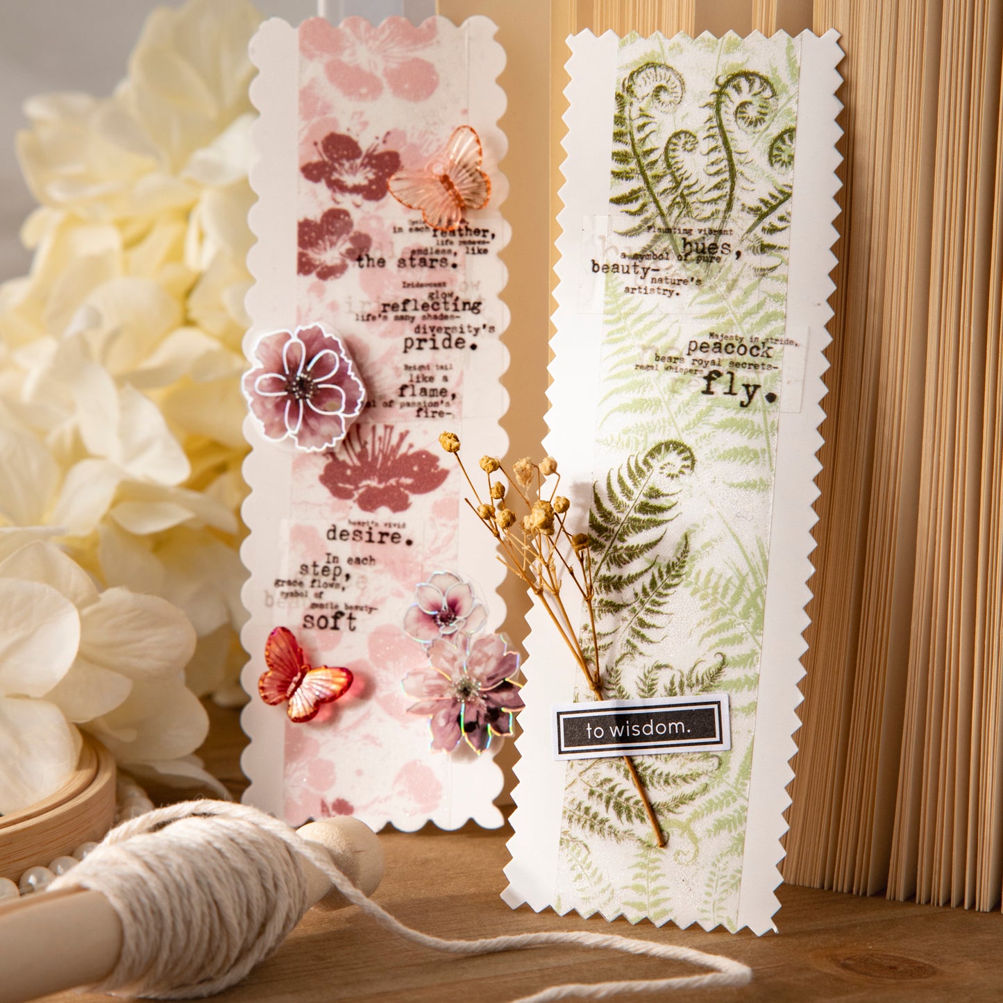[2601-186] Blooming Dawn Botanical PET Washi Tape