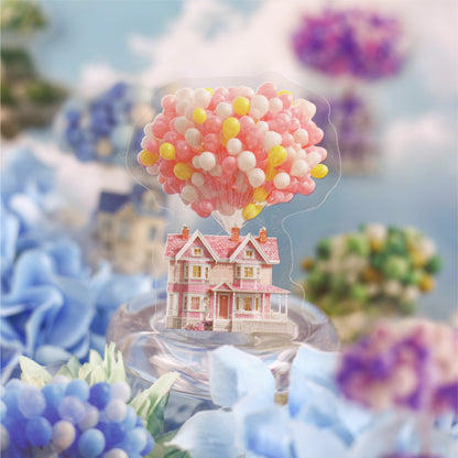 [2603-047] Vintage House Collage Stickers 6 Styles