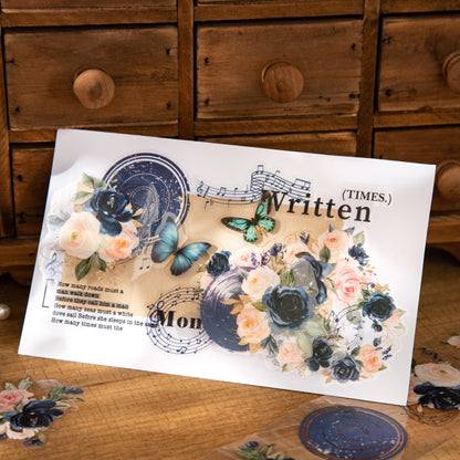 [2601-214] Floral Melody Washi Tape Set