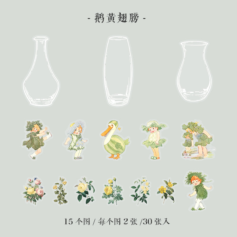 [2601-196] Forest Secret PET Stickers