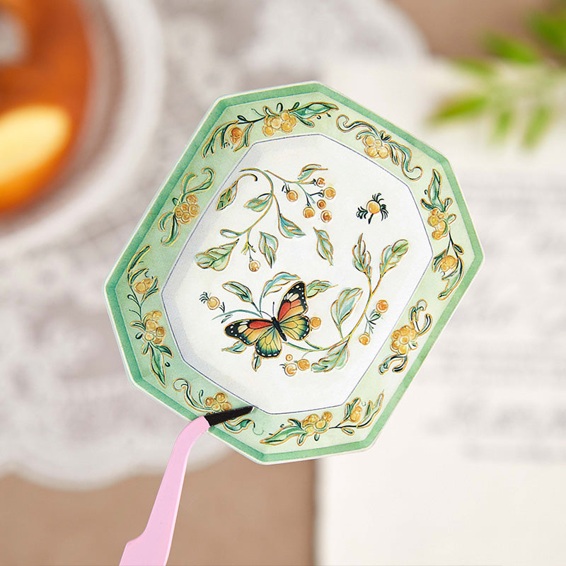 [2603-048] European Tableware Stickers 6 Styles