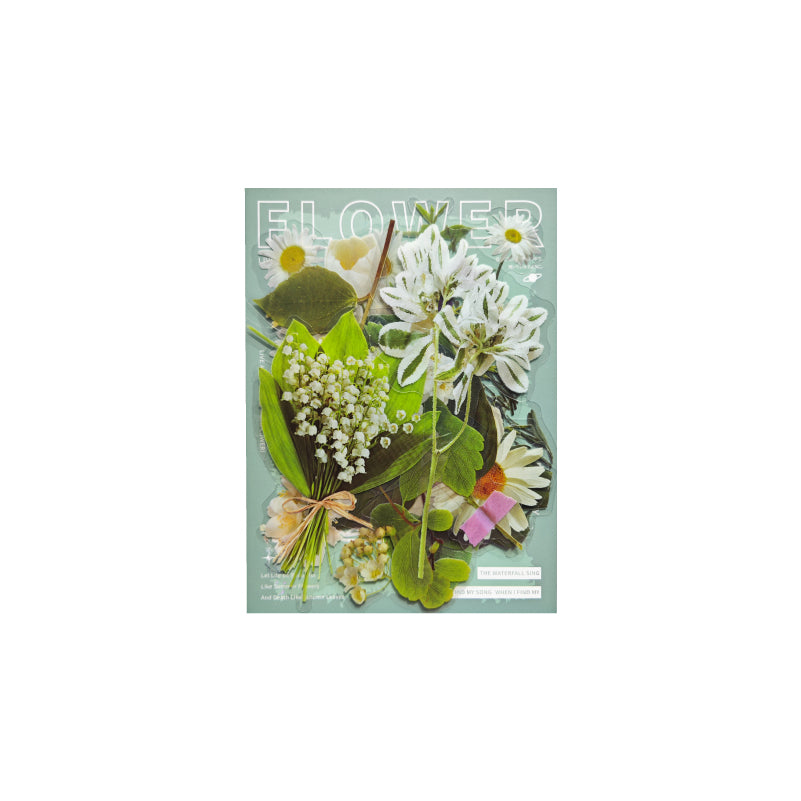 [2601-207] Floral Butterfly Journal Sticker Pack