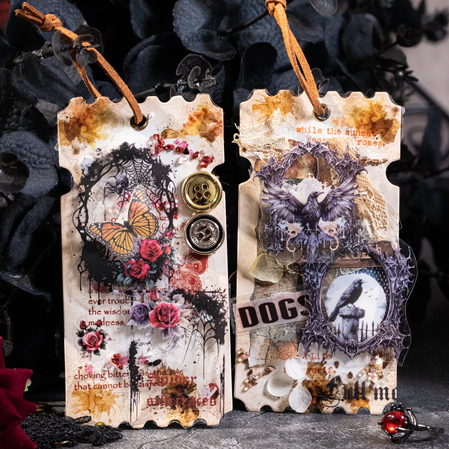 [2603-058] Gothic Washi Tape 4 Styles