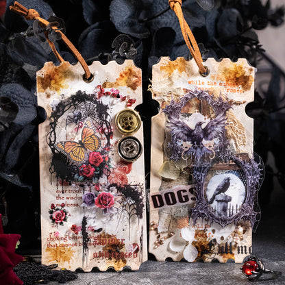 [2603-058] Gothic Washi Tape 4 Styles