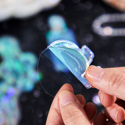 [2603-010] Ocean Jellyfish Background Collage Stickers 8 Styles