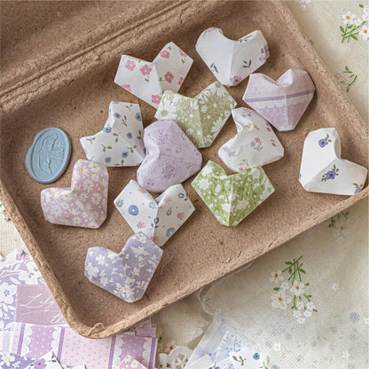 [2603-084] Korean Style Floral Journal Background Paper 6 Styles