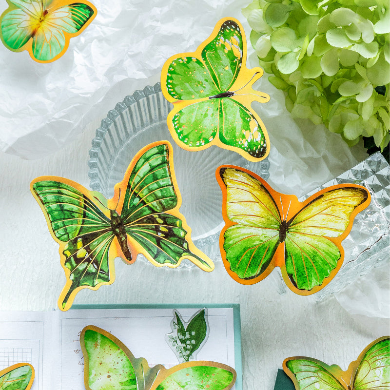 [2601-210] Foil Butterfly Journal Sticker Set