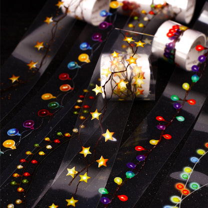 [2603-096] Fairy Light Party Decorative Tape 6 Styles