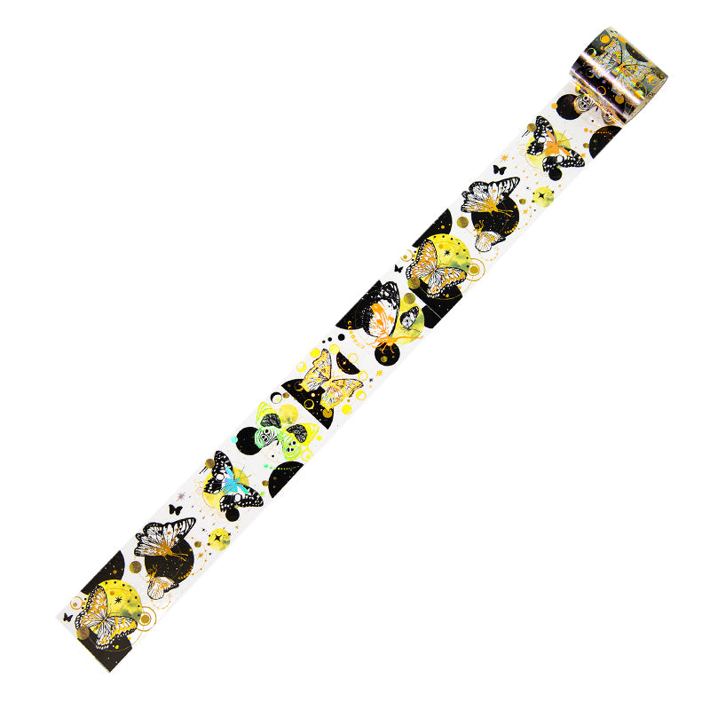 [2603-076] PET Gold Foil Collage Tape 6 Styles