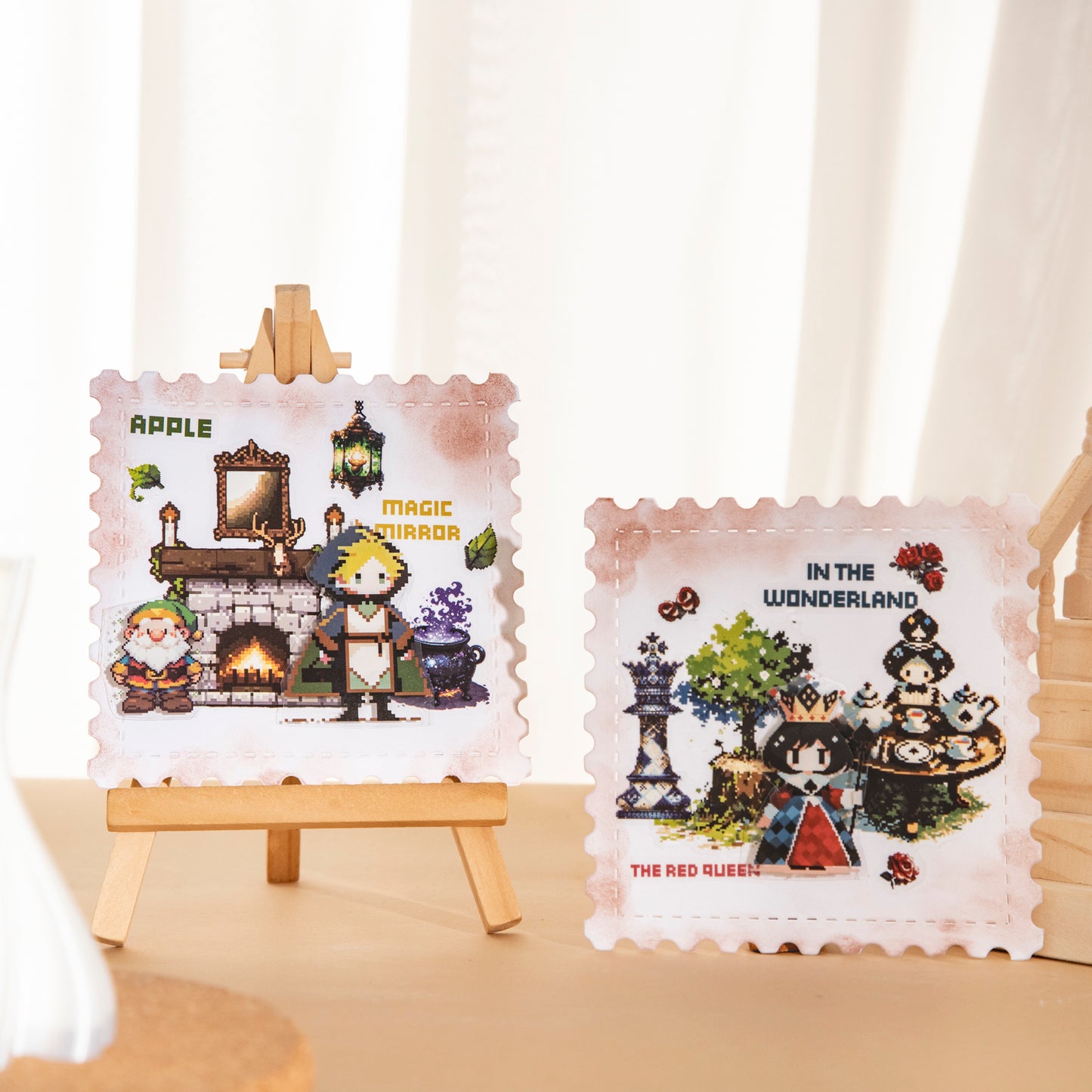 [2603-139] Pixel Fairy Tale PET Sticker Book 4 Styles