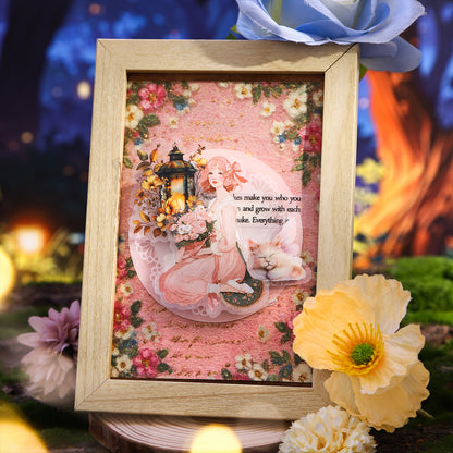 [2603-099] Fantasy Dream Journal Collage Paper 6 Styles