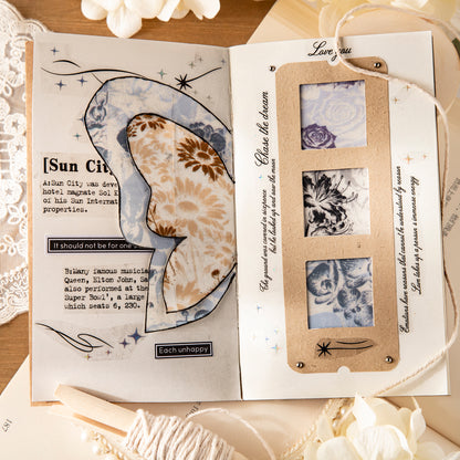 [2601-186] Blooming Dawn Botanical PET Washi Tape