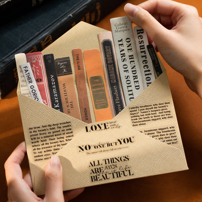 [2603-142] Vintage Book Page Journal Stickers 4 Styles