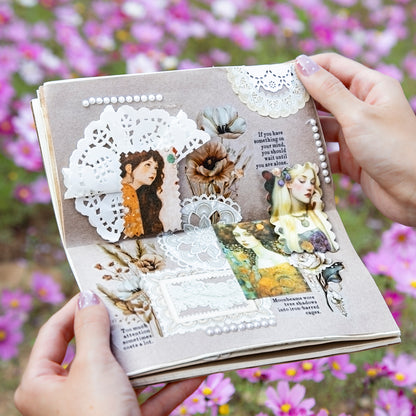 [2602-020] Gilded Flower Goddess Sticker Book 4 Styles