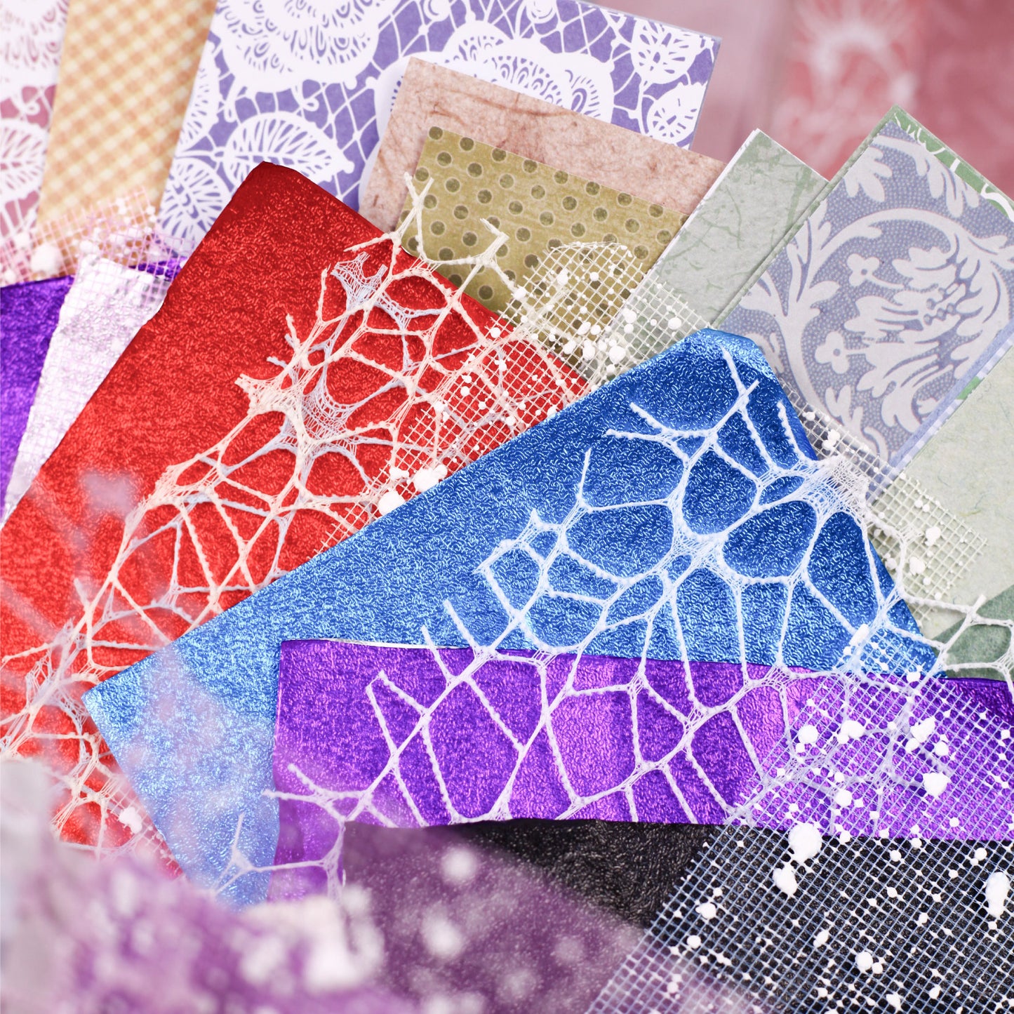 [2601-195] Evening Breeze Mixed Material Stickers