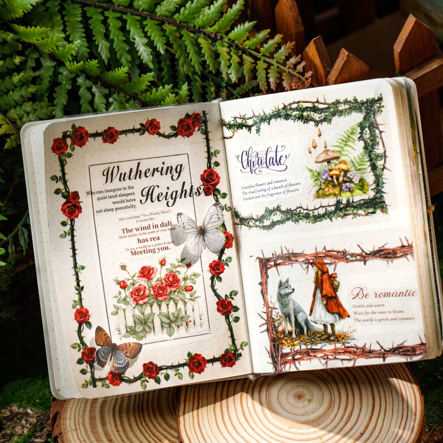 [2601-187] Thorn Garden Botanical PET Washi Tape