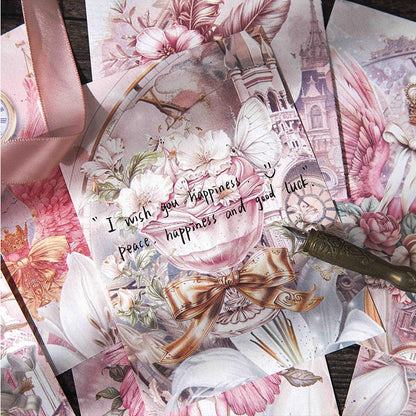 [2603-043] Fantasy Butterfly Ephemera Paper 6 Styles