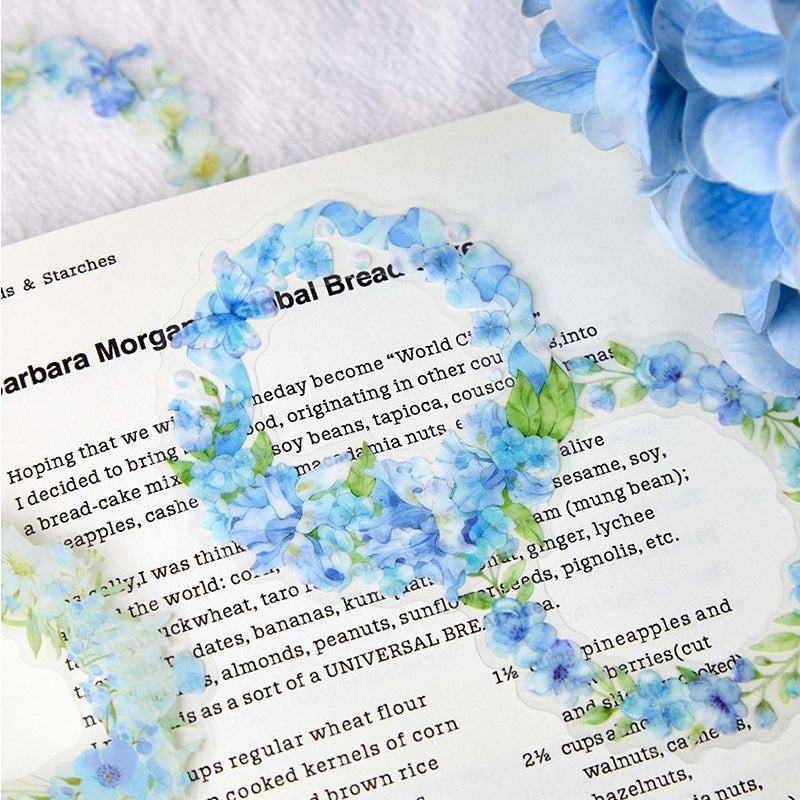 [2603-003] Floral PET Collage Stickers 6 Styles