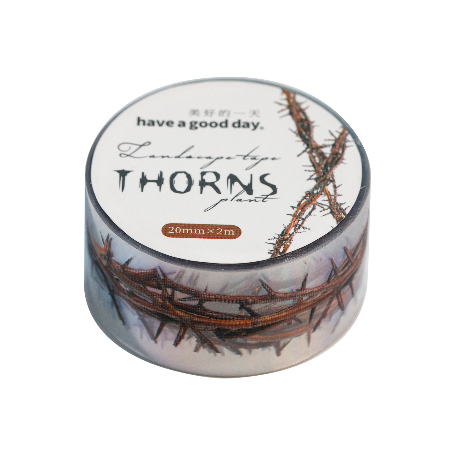 [2601-187] Thorn Garden Botanical PET Washi Tape
