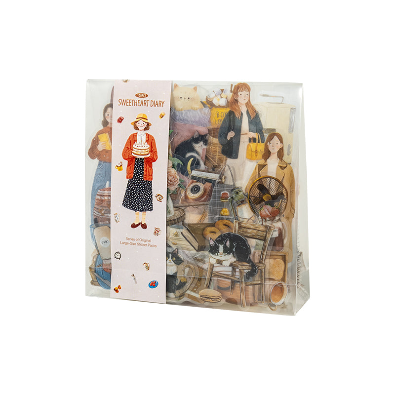 [2603-037] Original Sweet Diary Large Sticker Pack