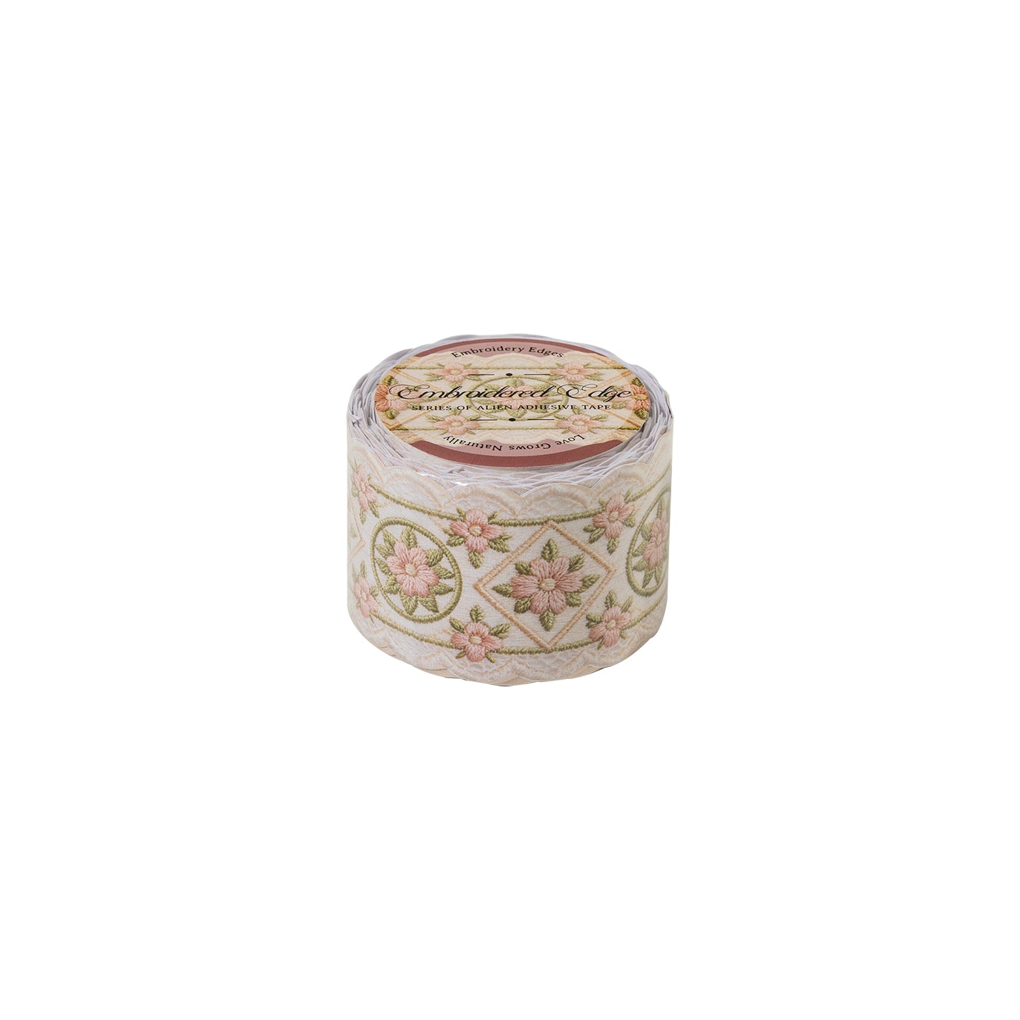 [2601-179] Qibian Collection – Embroidered-Style Decorative Tape Set (4 Designs)